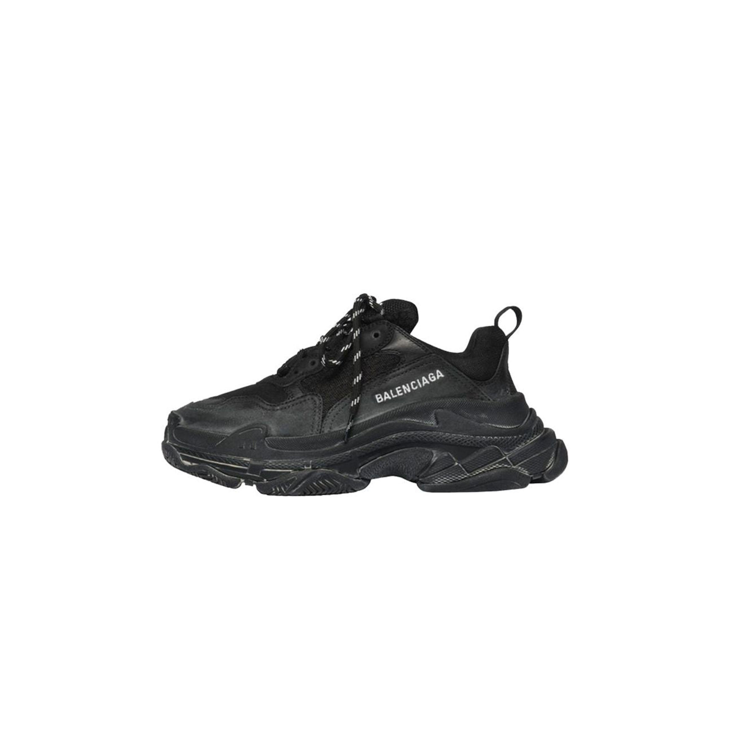 Ba*len*cia*ga triple s distressed black 531388w09o11000
